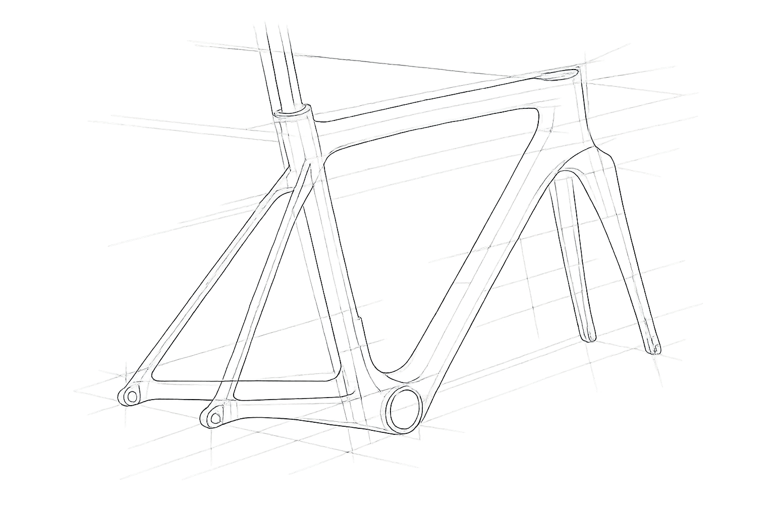 SENDA frame geometry study — work in progress